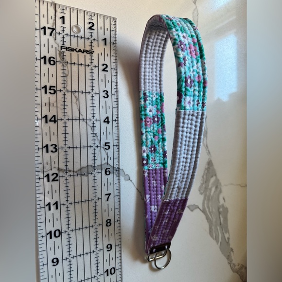 Handmade Patchwork Wristlet Keychain - Picture 5 of 5